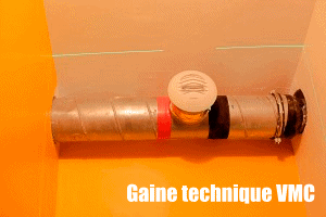 Etapes d'une fabrication de gaines techniques VMC. Pr&ecirc;t &agrave; peindre